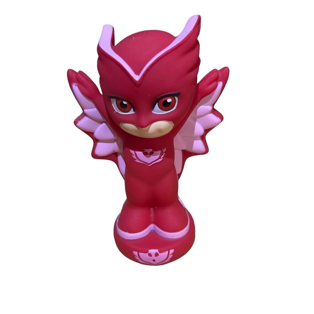 PJ Masks Just Play 4.75”‎ Red Owlette Pool Bath Water Squirter Toy